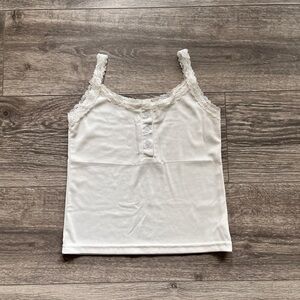 NWOT Lace Baby Doll Tank Top